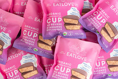 Organic Chocolate Almond Butter Cup - EAT LOVE
