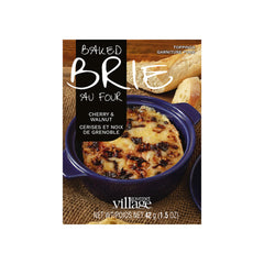 Gourmet du Village - Baked Brie Toppings Cherry Walnut