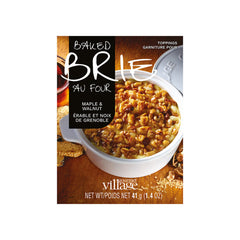 Gourmet du Village - Baked Brie Toppings Maple Walnut