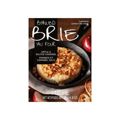 Gourmet du Village - Baked Brie Toppings Apple & Salted Caramel