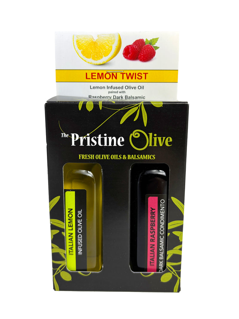 The Pristine Olive - Lemon Twist - 2x60ml Gift Boxes