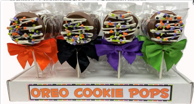 Halloween Oreo Cookie Pop