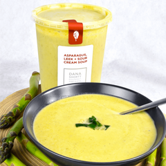 DSG - Asparagus, Leek + Sour Cream Soup