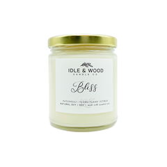 Idle & Wood Candle Co Bliss - 9oz Gold Top