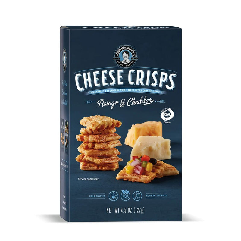 Cheese Crisps - Asiago & Cheddar