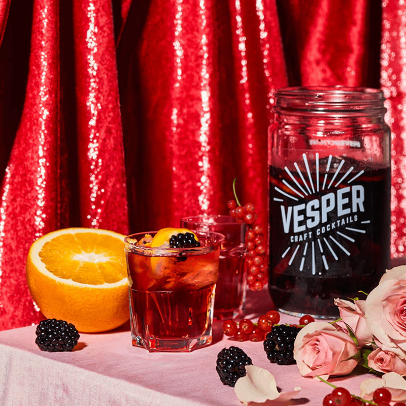 Vesper - Cranberry Whiskey Sour Cocktail Mix