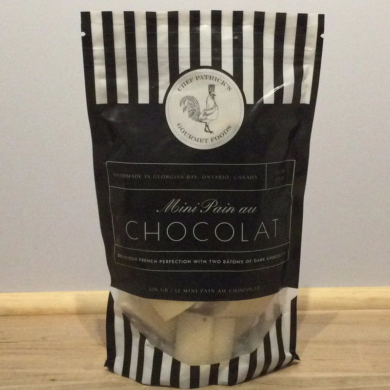 Chef Patrick's - Mini Chocolate Croissants (Uncooked)
