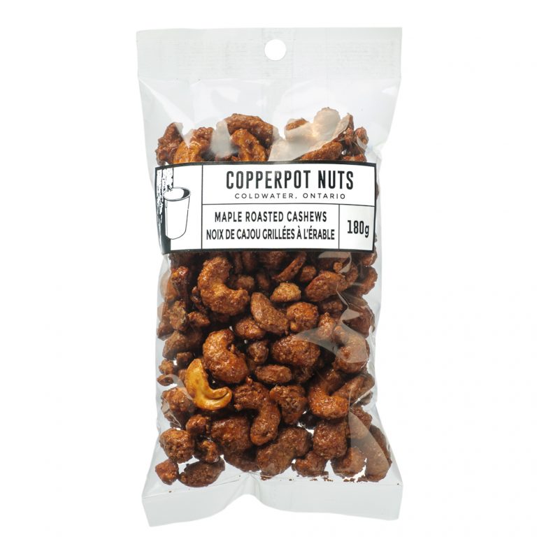 Copperpot Nuts - Maple Roasted Cashews