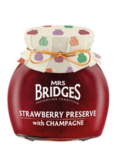 Mrs Bridges - Strawberry Preserve with Champagne