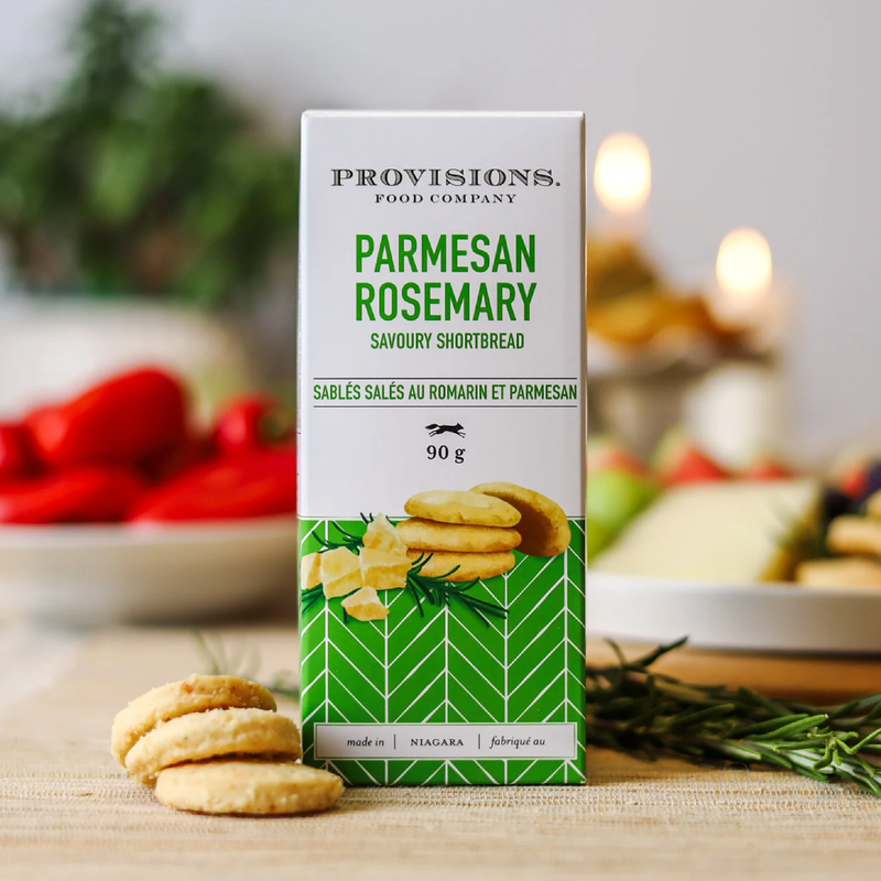 Provisions - Parmesan & Rosemary Shortbread