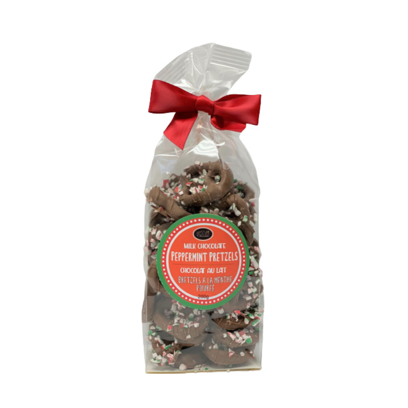 anDea - Milk Chocolate Pretzels with Peppermint Crunch Bag
