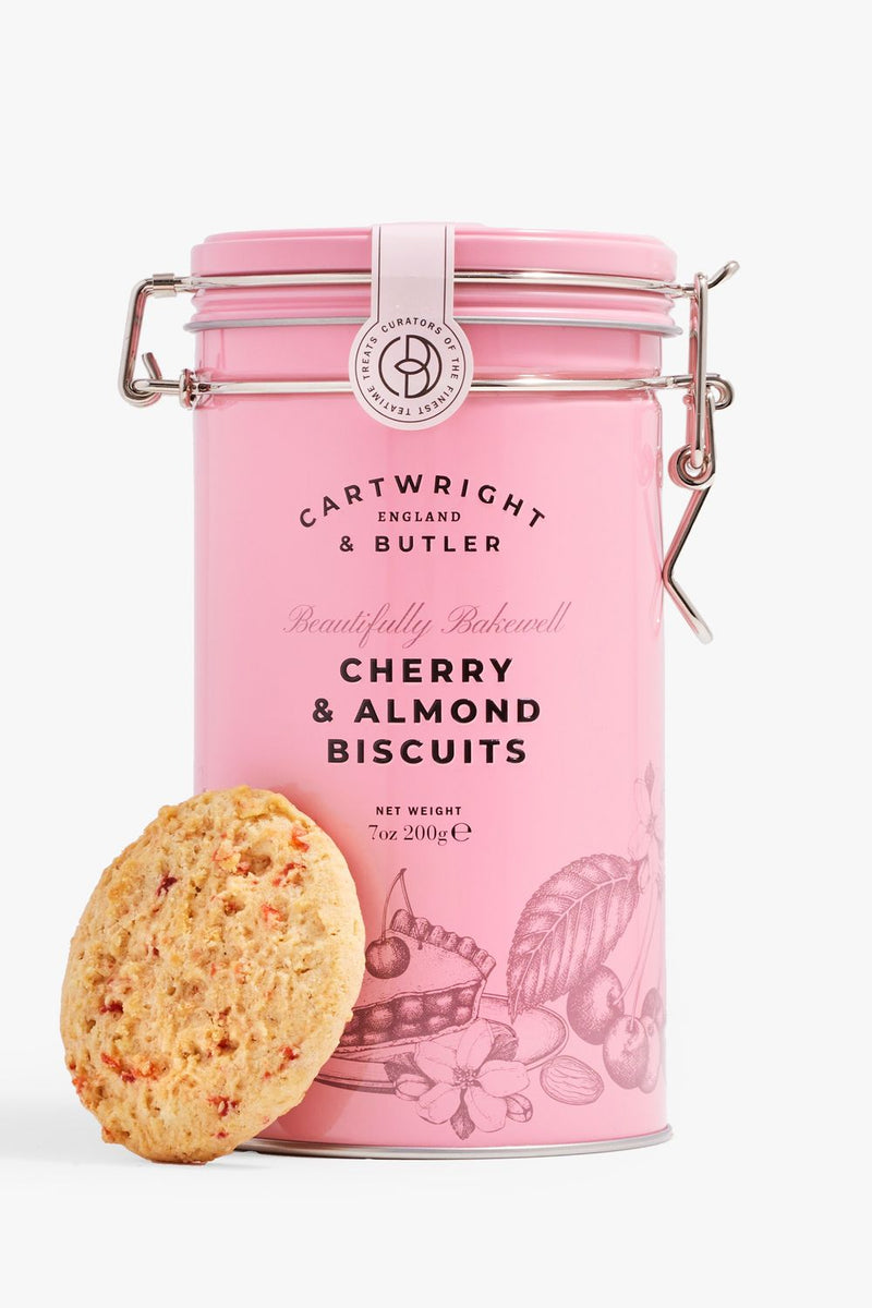 Cartwright & Butler - Cherry Almond Biscuit Tin