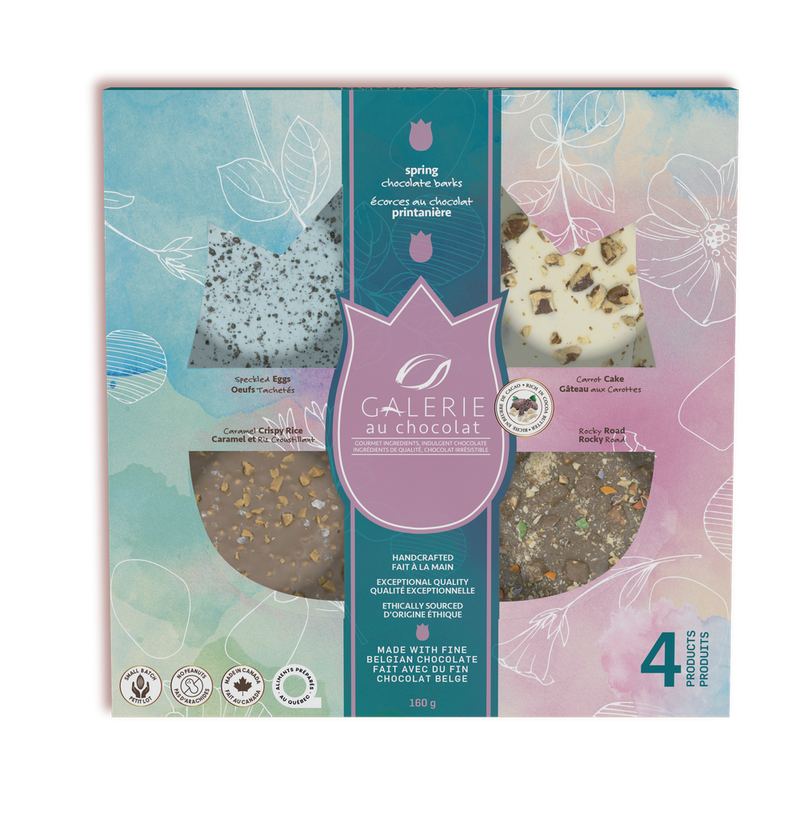 Galerie au Chocolat - Spring Chocolate Barks
