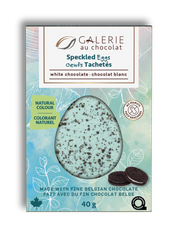 Galerie au Chocolat - White Chocolate Speckled Eggs Mini Bark Bar
