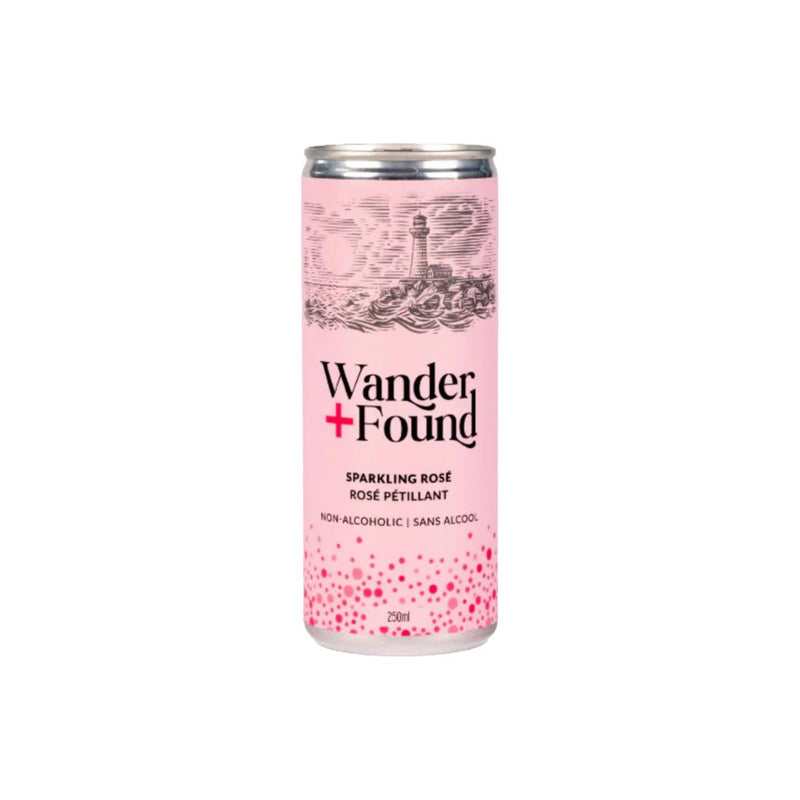 Wander+Found Sparkling Rose Can