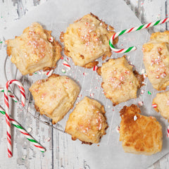 Candy Cane Chocolate Scones