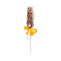 Chocolate Dipped Marshmallow Stick with Spinkles