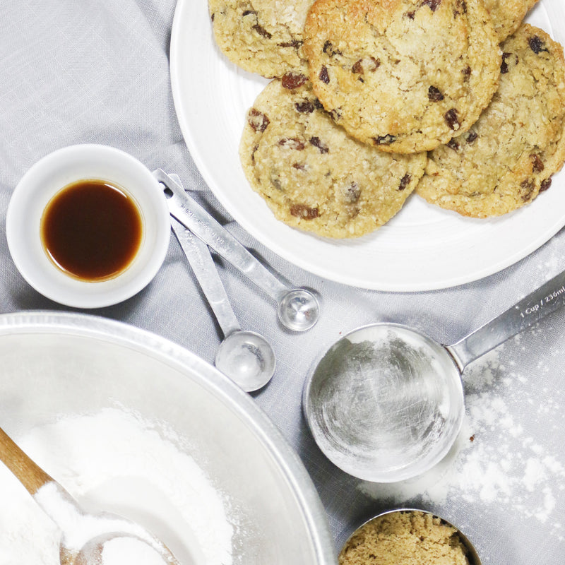 DSG - Maudie's Old Fashioned Oatmeal Raisin Cookies - 6 JUMBO Cookies