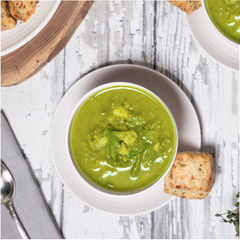 DSG - Asparagus + Roasted Cauliflower Soup