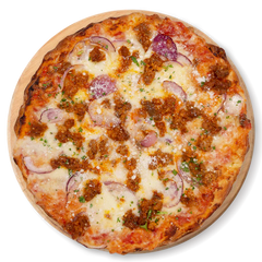 Porta Pizza - Gennaro - San Marzano tomato sauce, flavourful gorgonzola, sausage and red onion