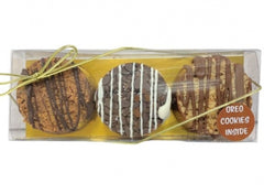 Assorted 3 pc Chocolate Covered Oreos