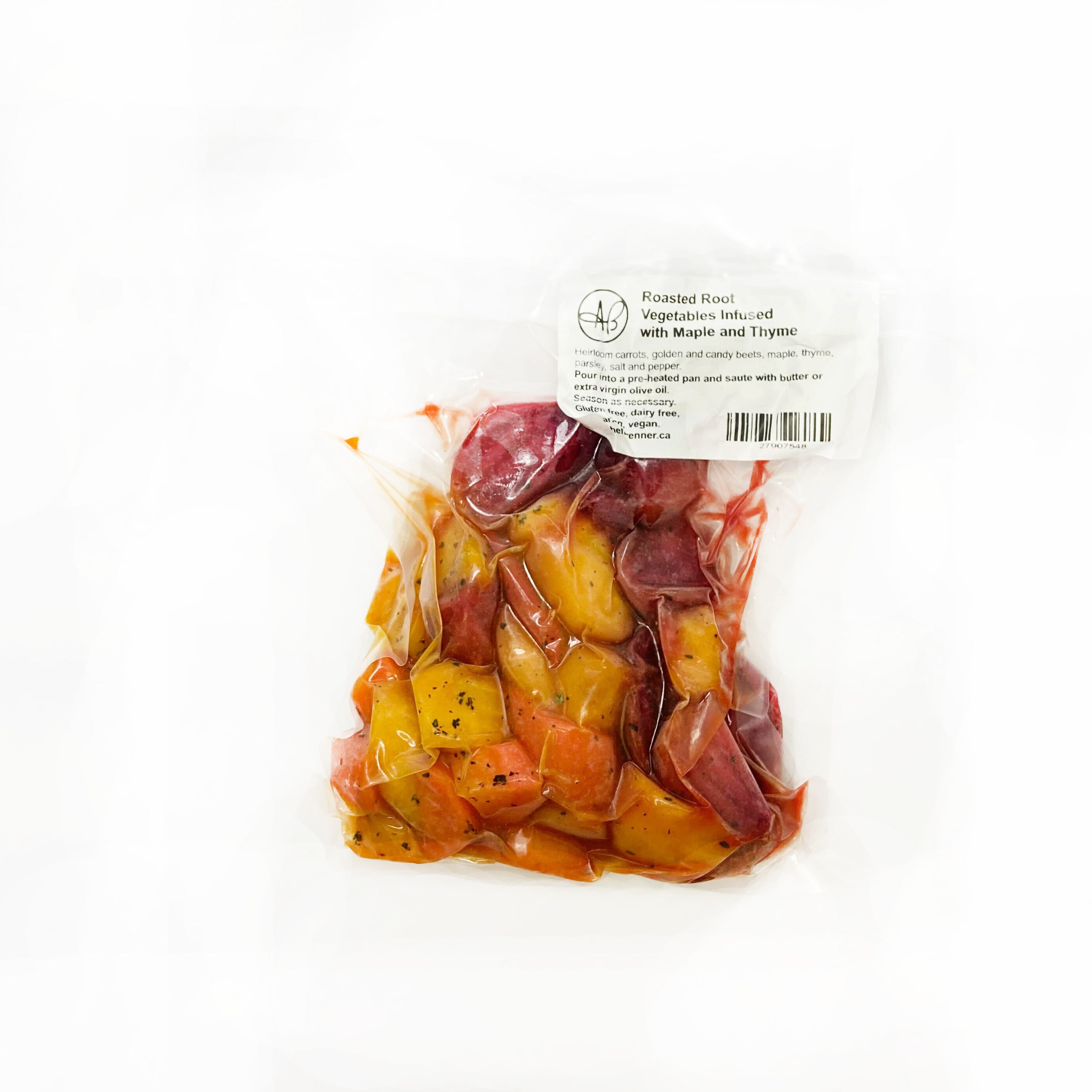 Chef Adam Brenner Roasted Root Vegetables Infused with Maple and